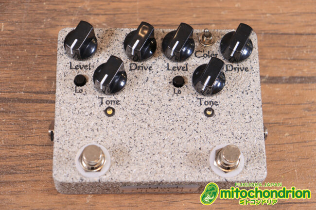 ミドル中心に歪むオーバードライブとディストーションが一つになった、双子をいみするジェミニ！