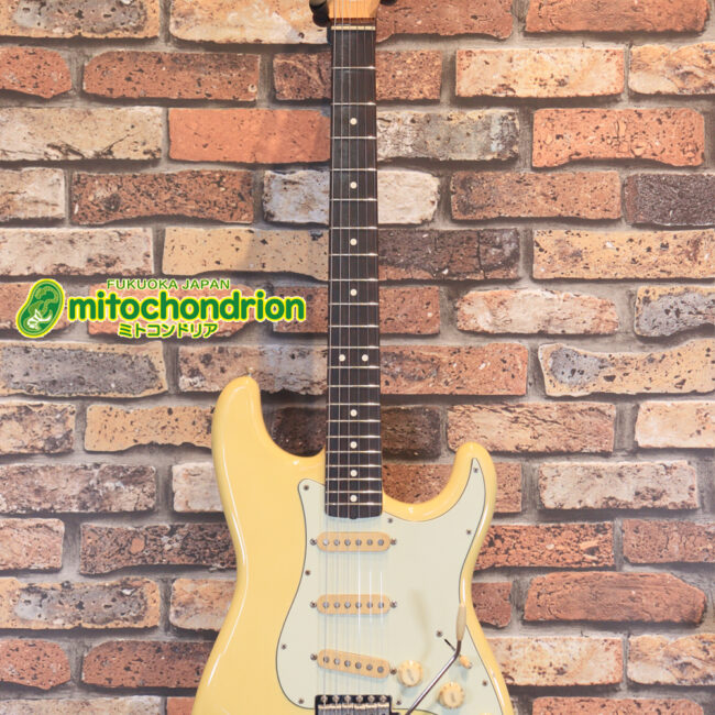 ピックガードをミントグリーンに交換、5way仕様のストラトです！