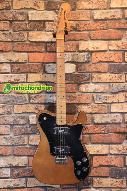 ２ハムバッカーのテレキャスターデラックス仕様のTD500！貼りメイプルです。