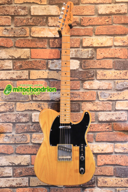 70年代のテレキャスターを意識したブラック3ピース・ピックガード仕様！