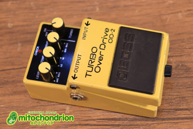 TURBOモードを搭載した、ハイゲインオーバードライブ！