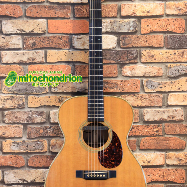 フィッシュマンのピックアップを搭載したOM28V！