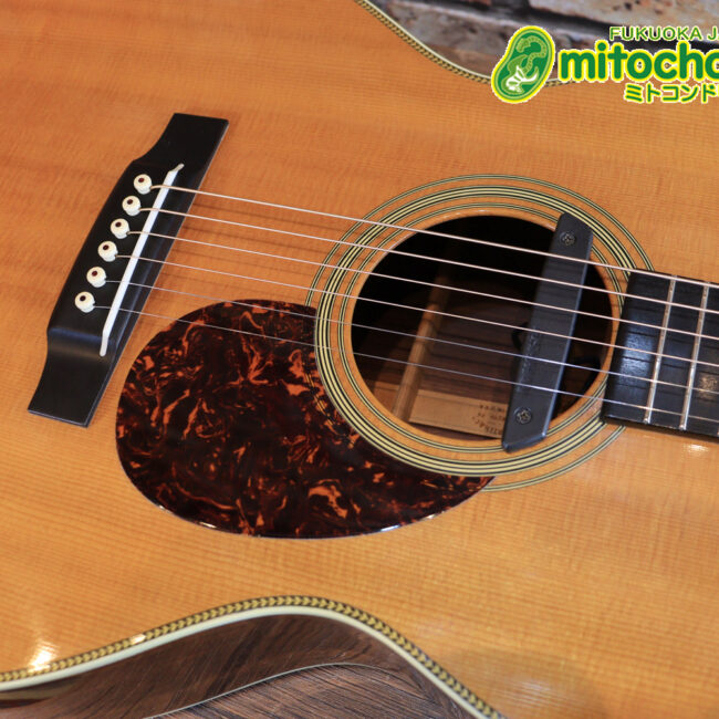 フィッシュマンのピックアップを搭載したOM28V！