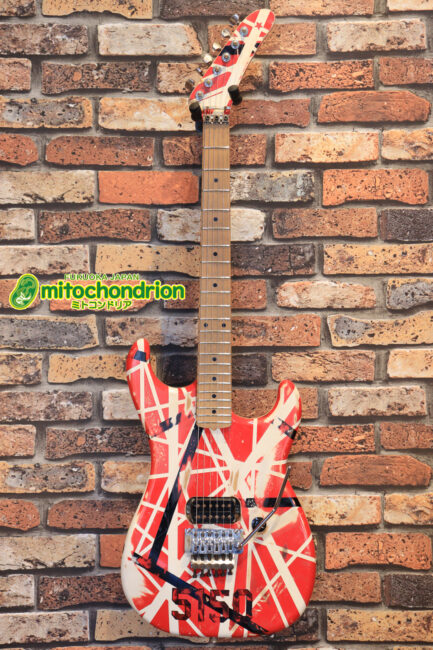 ノーブランドのフランケンです！ダンカンピックアップ&フロイドローズ搭載！