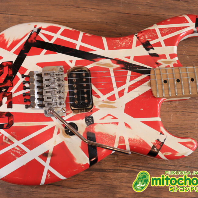 ノーブランドのフランケンです！ダンカンピックアップ&フロイドローズ搭載！