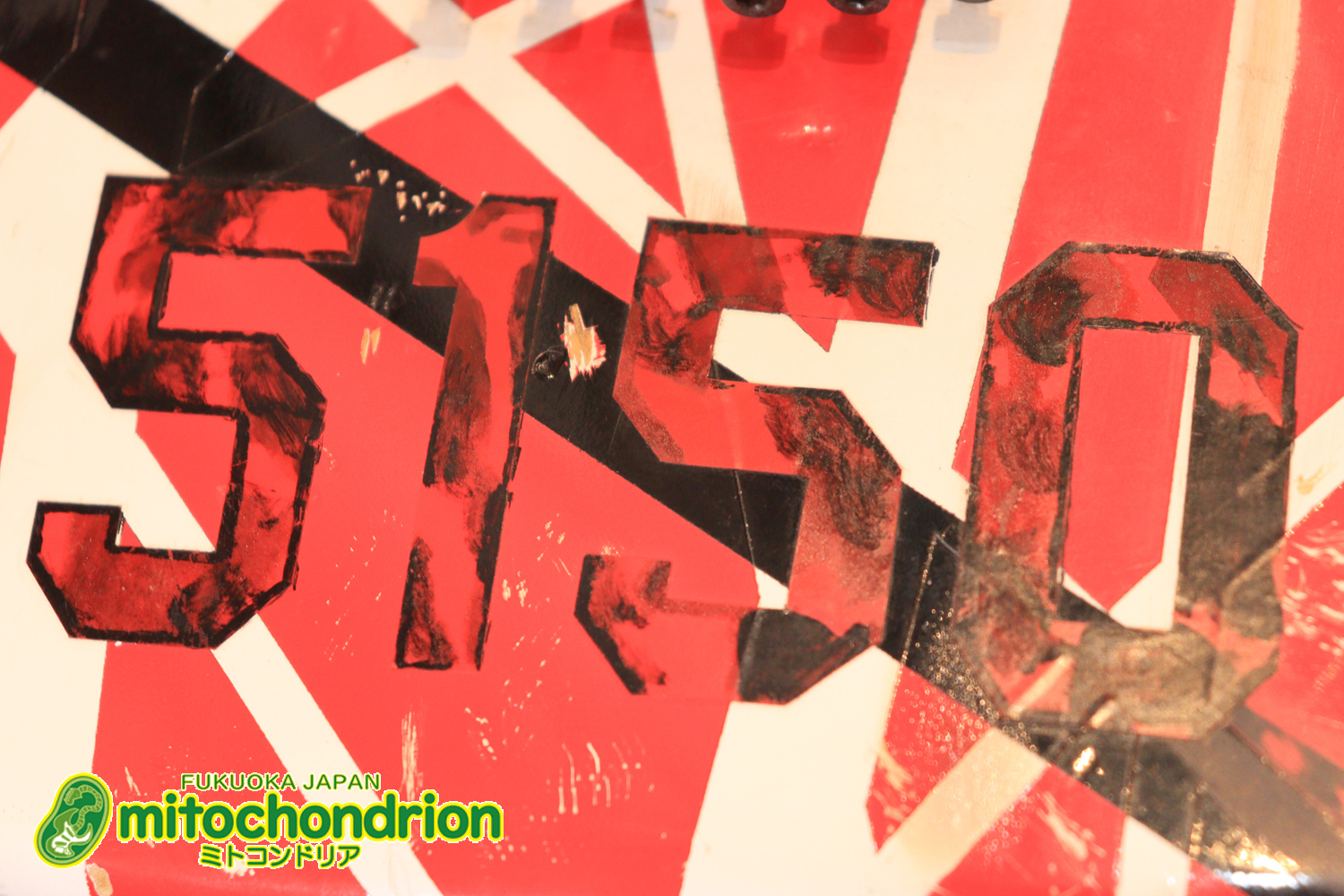 ノーブランドのフランケンです！ダンカンピックアップ&フロイドローズ搭載！