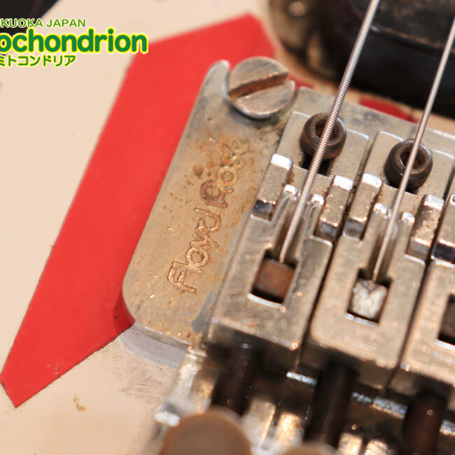 ノーブランドのフランケンです！ダンカンピックアップ&フロイドローズ搭載！