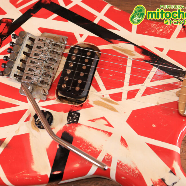 ノーブランドのフランケンです！ダンカンピックアップ&フロイドローズ搭載！