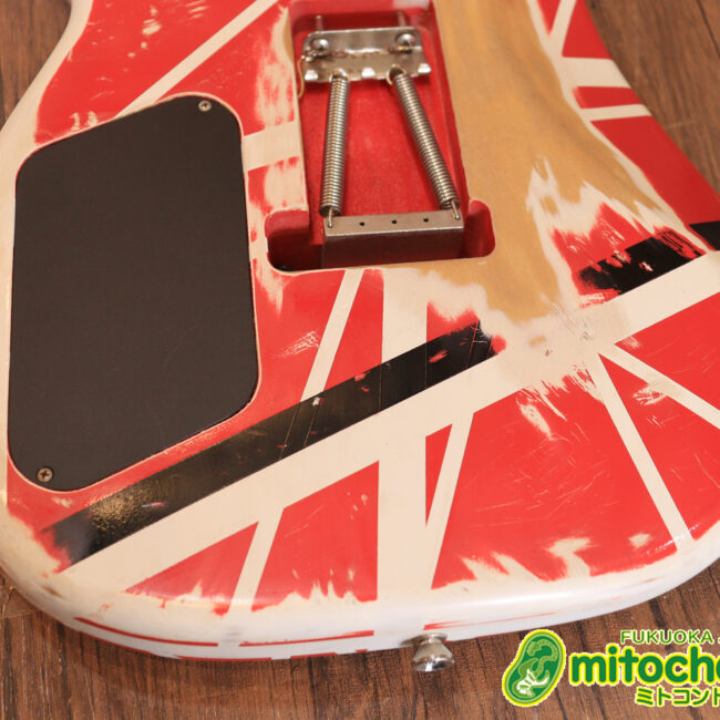 ノーブランドのフランケンです！ダンカンピックアップ&フロイドローズ搭載！