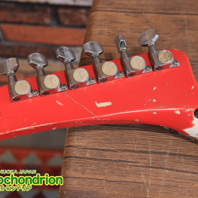 ノーブランドのフランケンです！ダンカンピックアップ&フロイドローズ搭載！