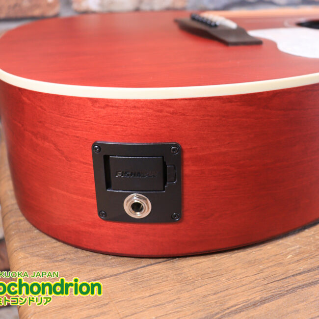 これから始める方にもお勧め！艶消しブラックのエレアコ！クリップチューナーとカポ付きです！！