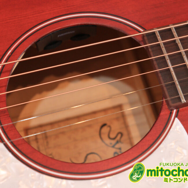 これから始める方にもお勧め！艶消しブラックのエレアコ！クリップチューナーとカポ付きです！！