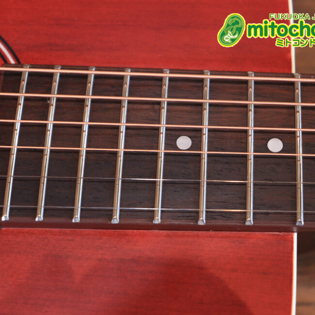 これから始める方にもお勧め！艶消しブラックのエレアコ！クリップチューナーとカポ付きです！！