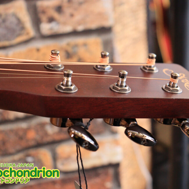 これから始める方にもお勧め！艶消しブラックのエレアコ！クリップチューナーとカポ付きです！！