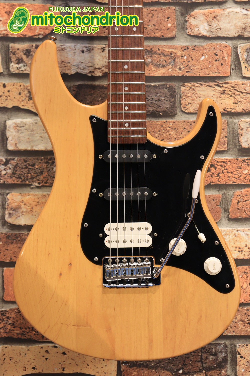 Suhrピックアップにウイルキンソン・ブリッジ、ヴィンテージのバンブルビーを搭載したパシフィカ！