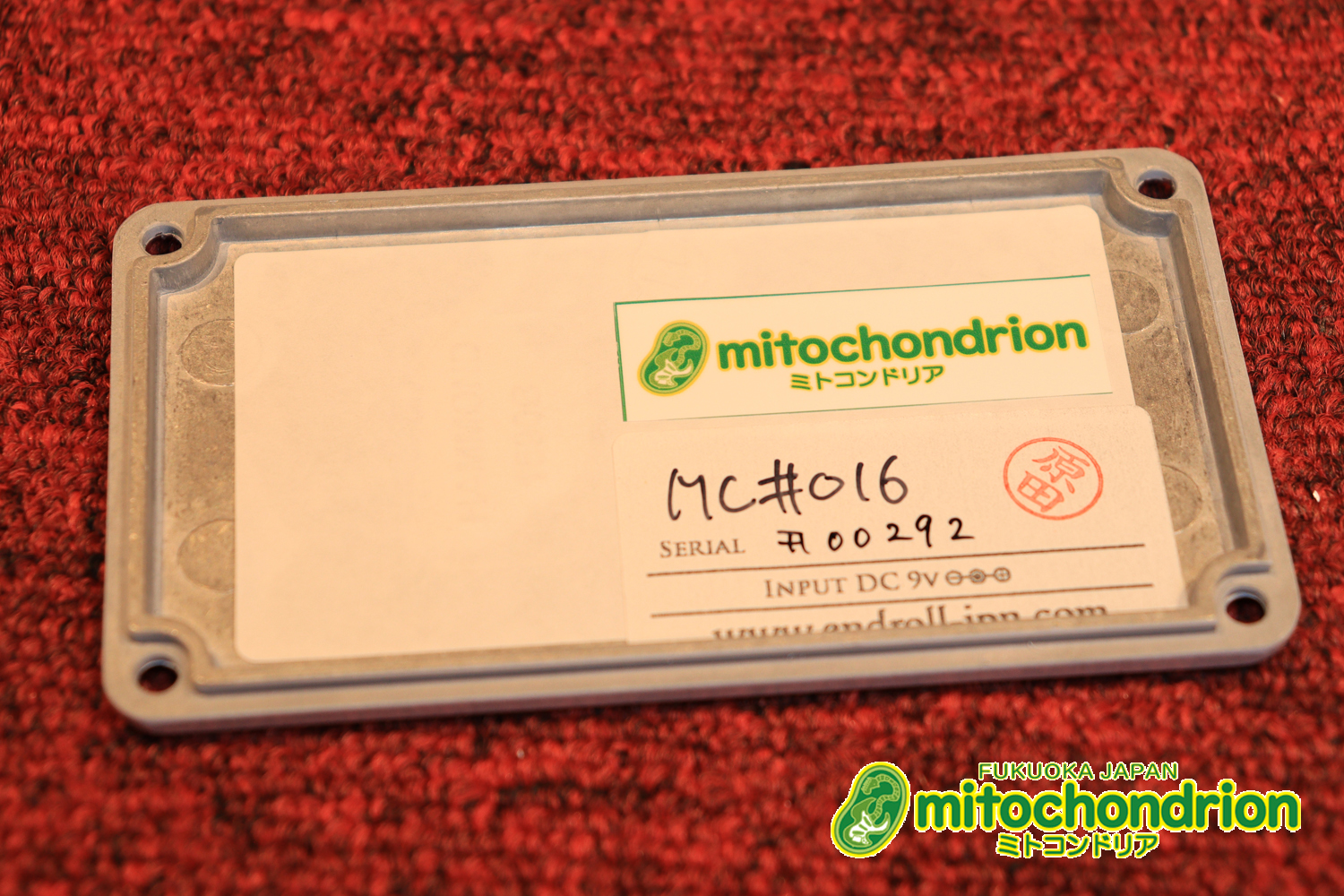 mitochondrionがお届けする、店長お気に入りエフェクターのレプリカシリーズ第1弾です！#016