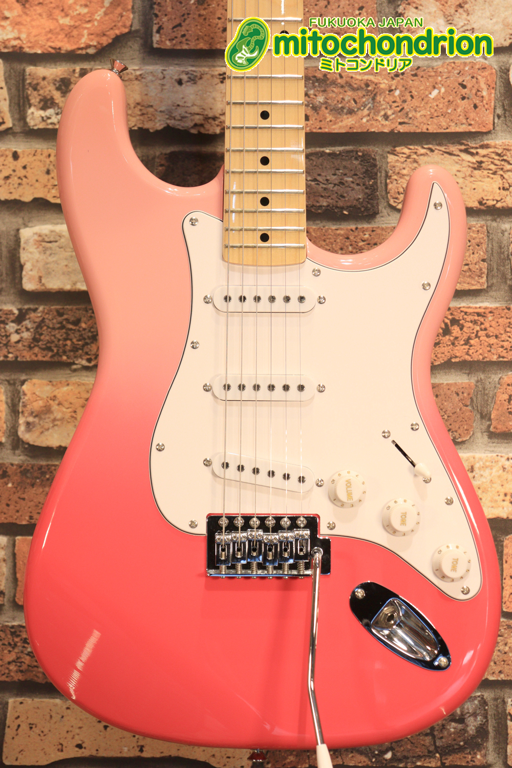 これからギターを始めたい方にもお勧め！ピンクバースト！