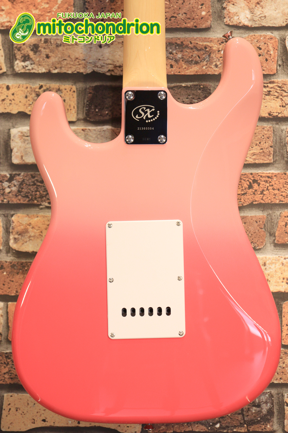 これからギターを始めたい方にもお勧め！ピンクバースト！