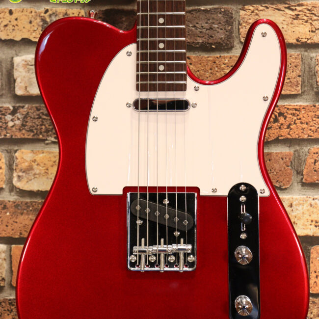 これからギターを始める方にもお勧め！レジェンドのテレキャスタータイプ！調整済です！レッド