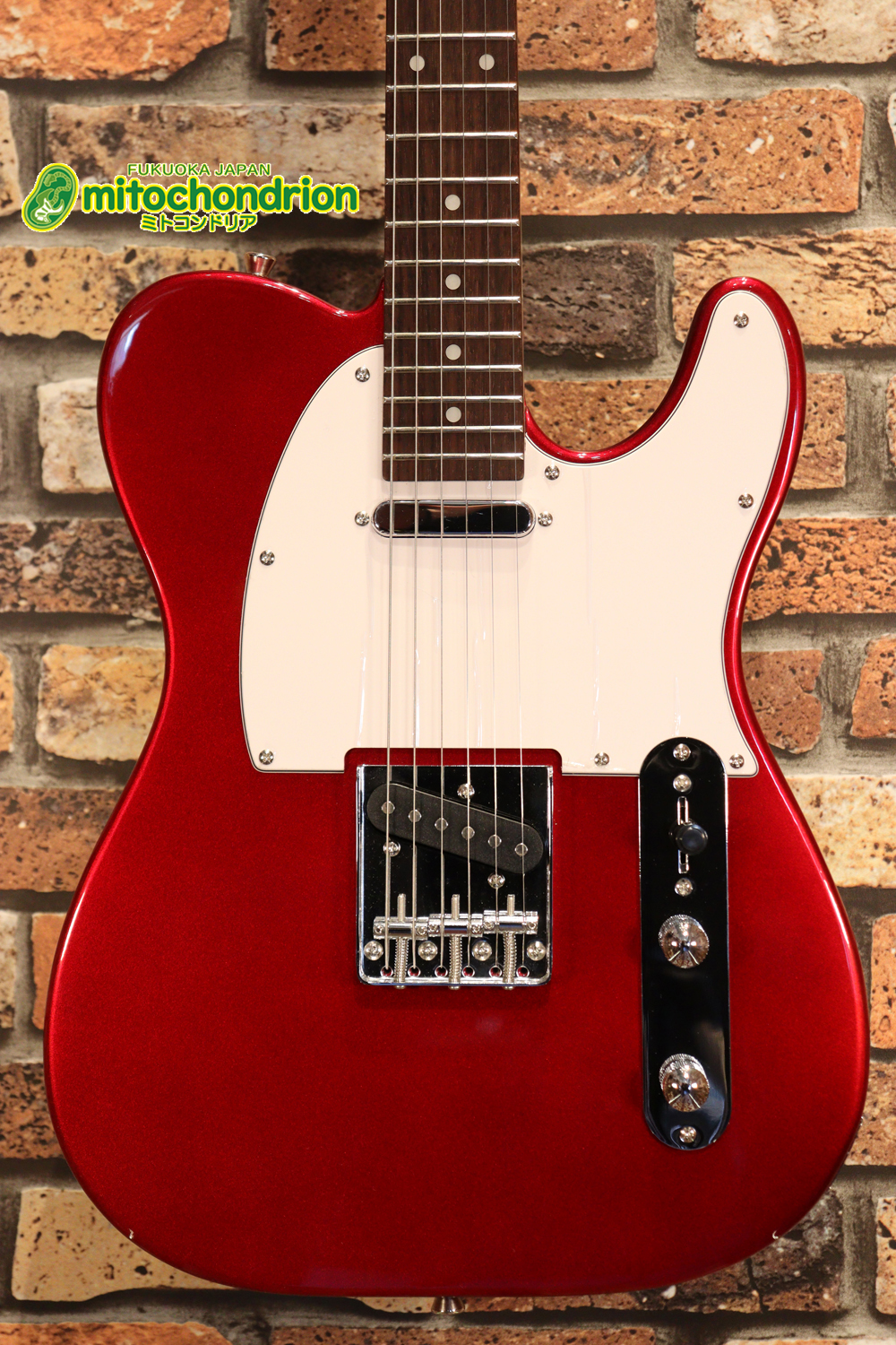 これからギターを始める方にもお勧め！レジェンドのテレキャスタータイプ！調整済です！レッド