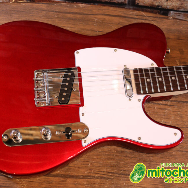 これからギターを始める方にもお勧め！レジェンドのテレキャスタータイプ！調整済です！レッド