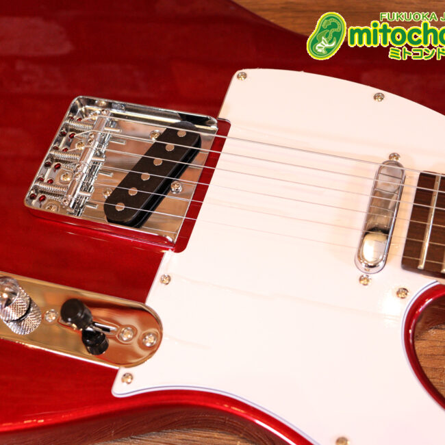これからギターを始める方にもお勧め！レジェンドのテレキャスタータイプ！調整済です！レッド