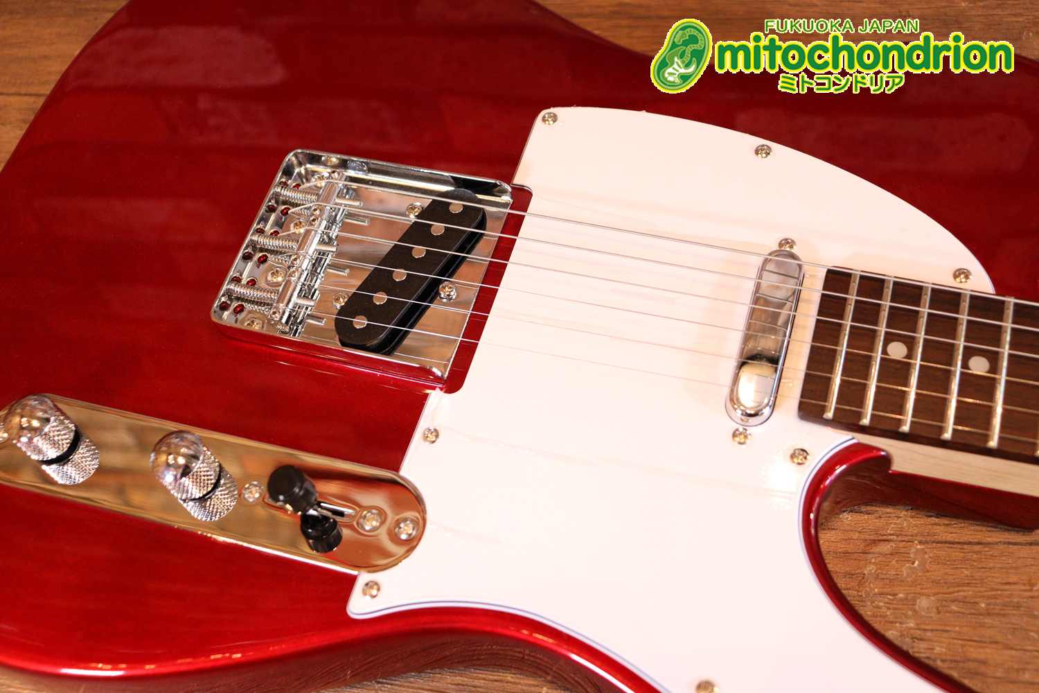これからギターを始める方にもお勧め！レジェンドのテレキャスタータイプ！調整済です！レッド