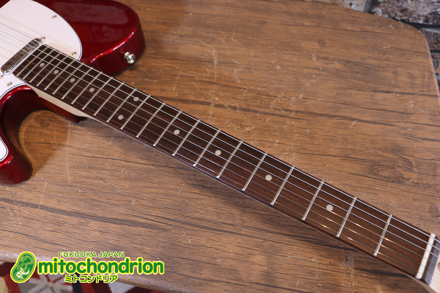 これからギターを始める方にもお勧め！レジェンドのテレキャスタータイプ！調整済です！レッド