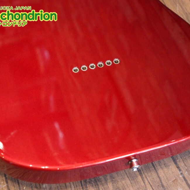 これからギターを始める方にもお勧め！レジェンドのテレキャスタータイプ！調整済です！レッド