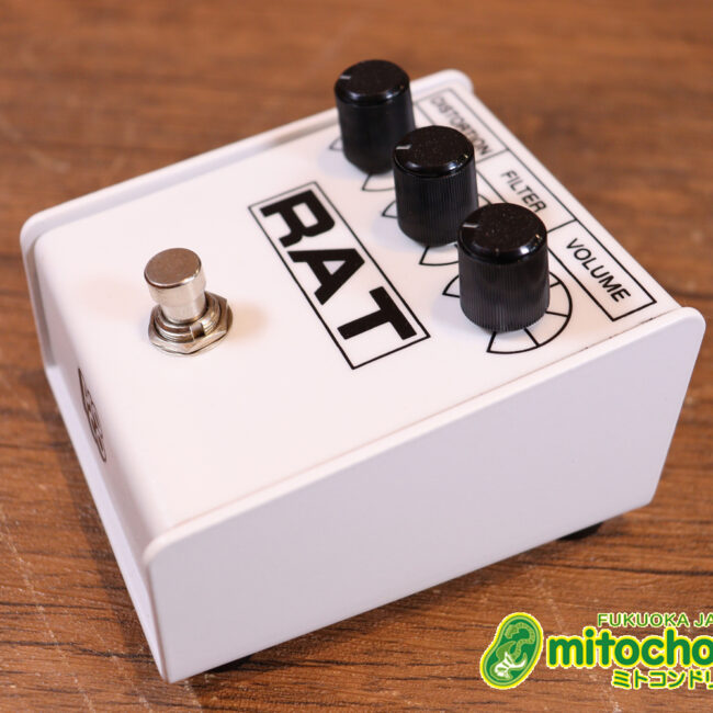 イケベ楽器 40周年と45周年の記念に作られたホワイト、レッド、イエローのRAT2、3台セット！