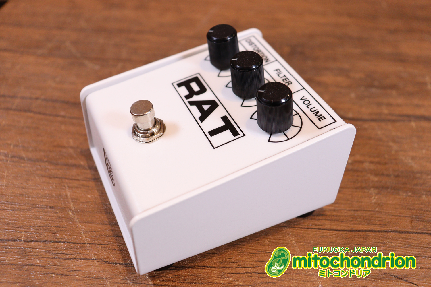 イケベ楽器 40周年と45周年の記念に作られたホワイト、レッド、イエローのRAT2、3台セット！