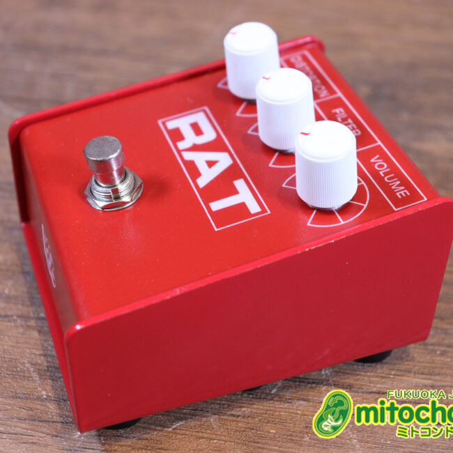 イケベ楽器 40周年と45周年の記念に作られたホワイト、レッド、イエローのRAT2、3台セット！