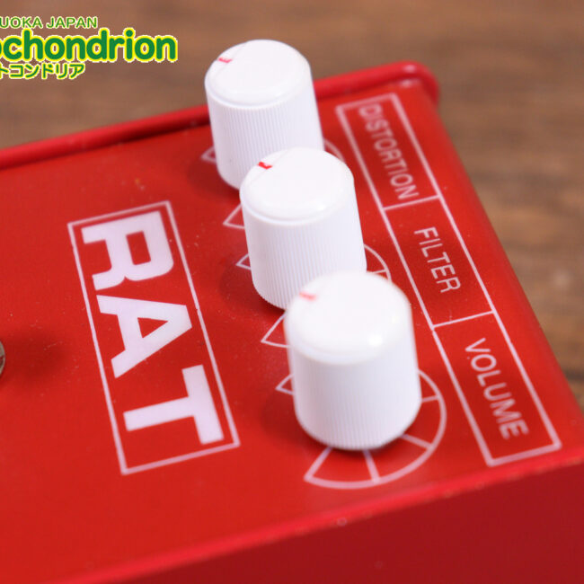 イケベ楽器 40周年と45周年の記念に作られたホワイト、レッド、イエローのRAT2、3台セット！