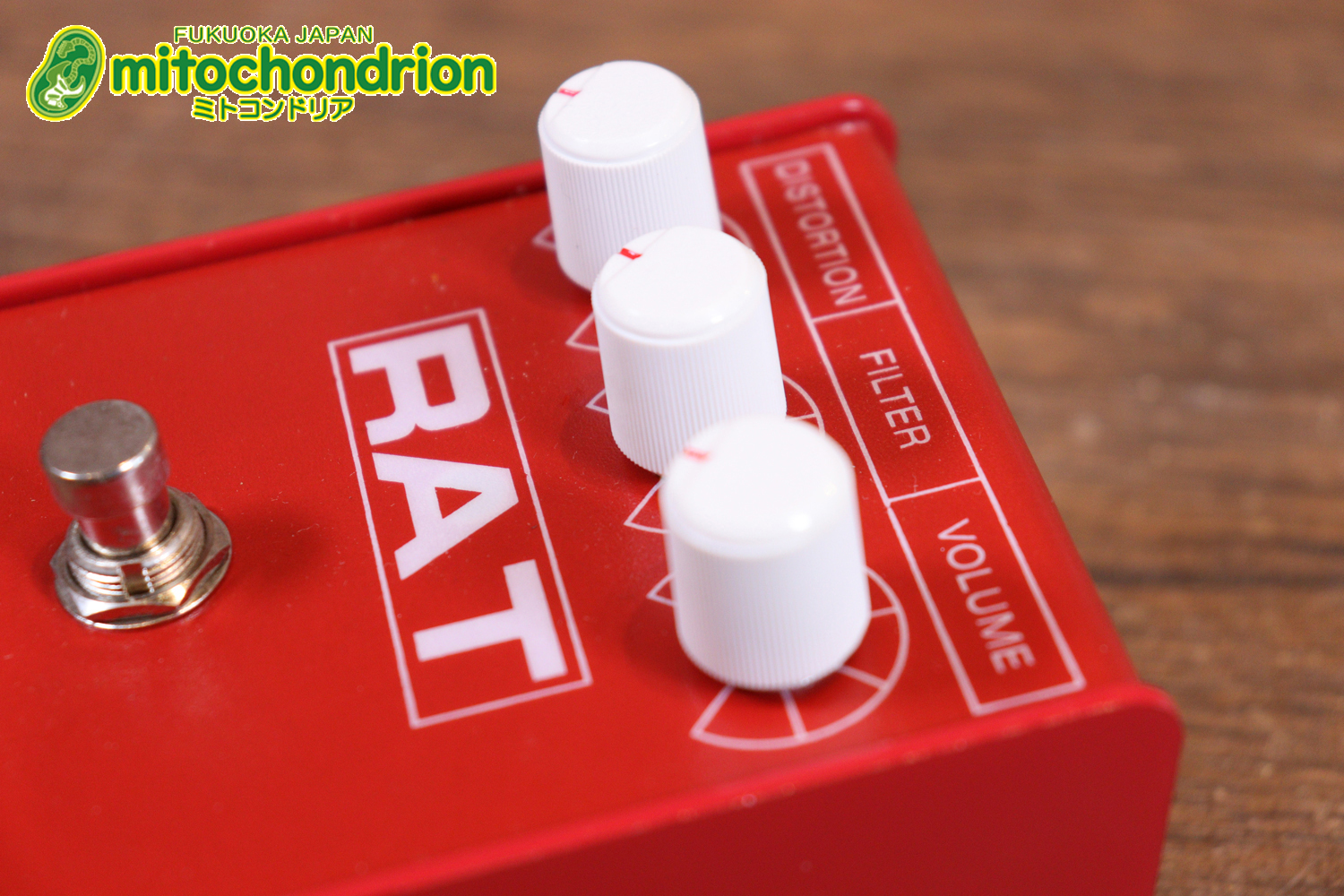 イケベ楽器 40周年と45周年の記念に作られたホワイト、レッド、イエローのRAT2、3台セット！