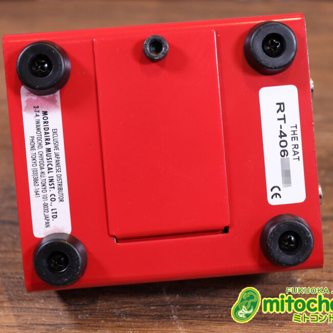 イケベ楽器 40周年と45周年の記念に作られたホワイト、レッド、イエローのRAT2、3台セット！