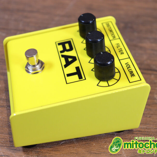 イケベ楽器 40周年と45周年の記念に作られたホワイト、レッド、イエローのRAT2、3台セット！