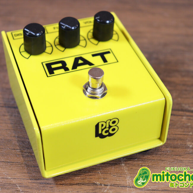 イケベ楽器 40周年と45周年の記念に作られたホワイト、レッド、イエローのRAT2、3台セット！