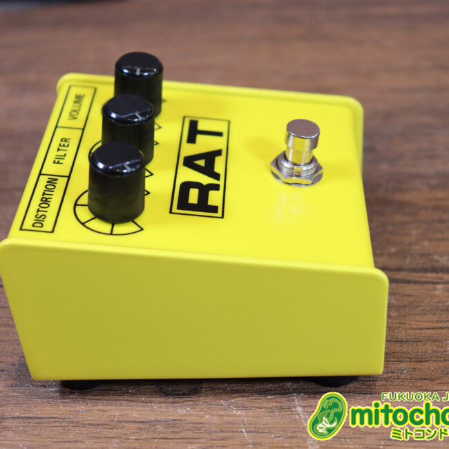 イケベ楽器 40周年と45周年の記念に作られたホワイト、レッド、イエローのRAT2、3台セット！