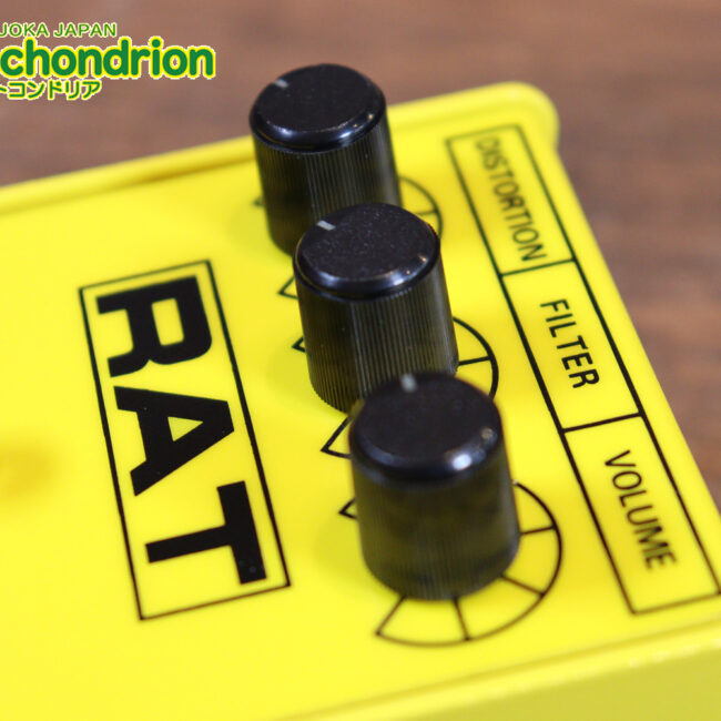 イケベ楽器 40周年と45周年の記念に作られたホワイト、レッド、イエローのRAT2、3台セット！