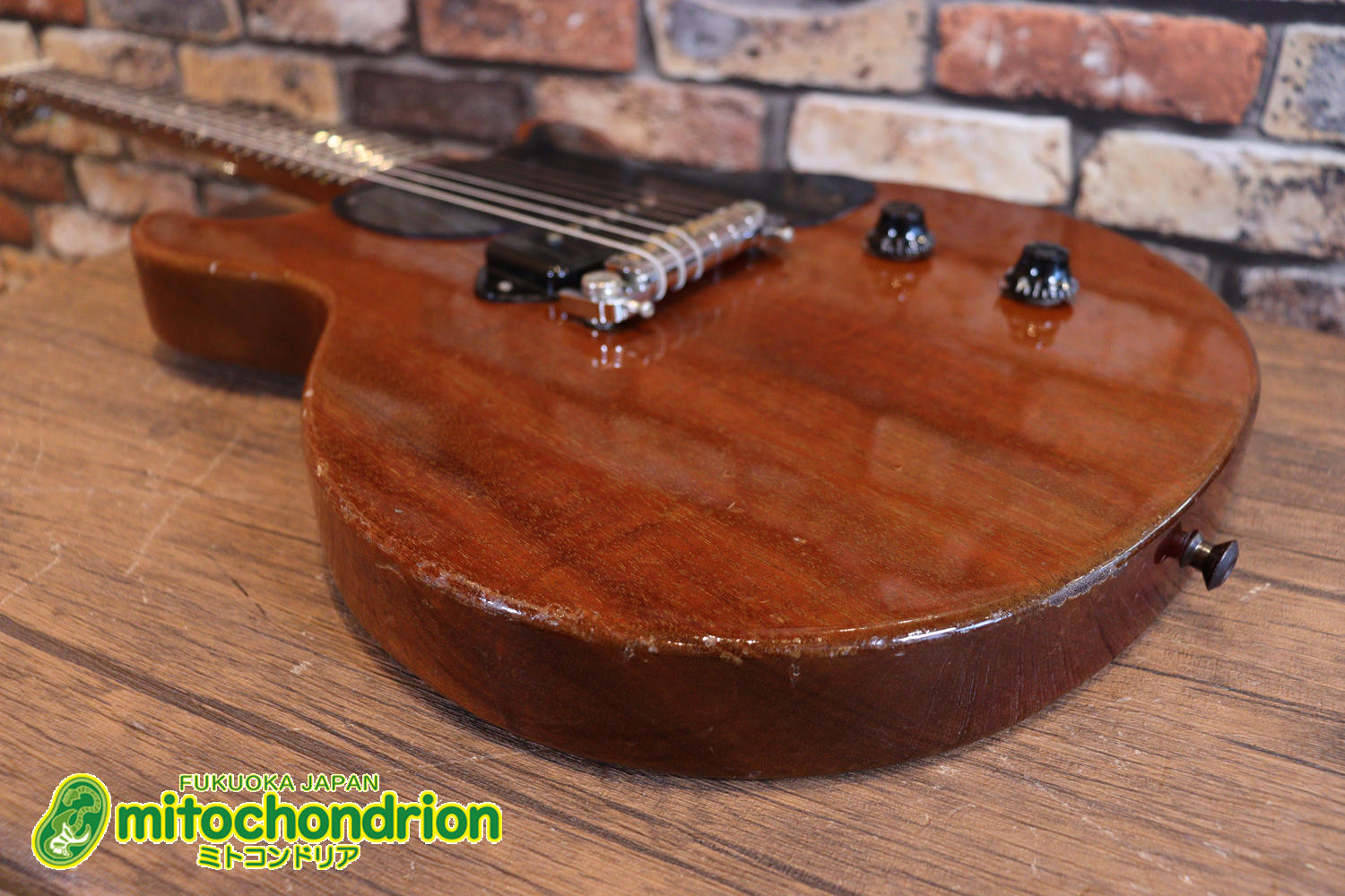 プレイヤーズコンディションのレスポールジュニア、ダブルカッタウェイ！