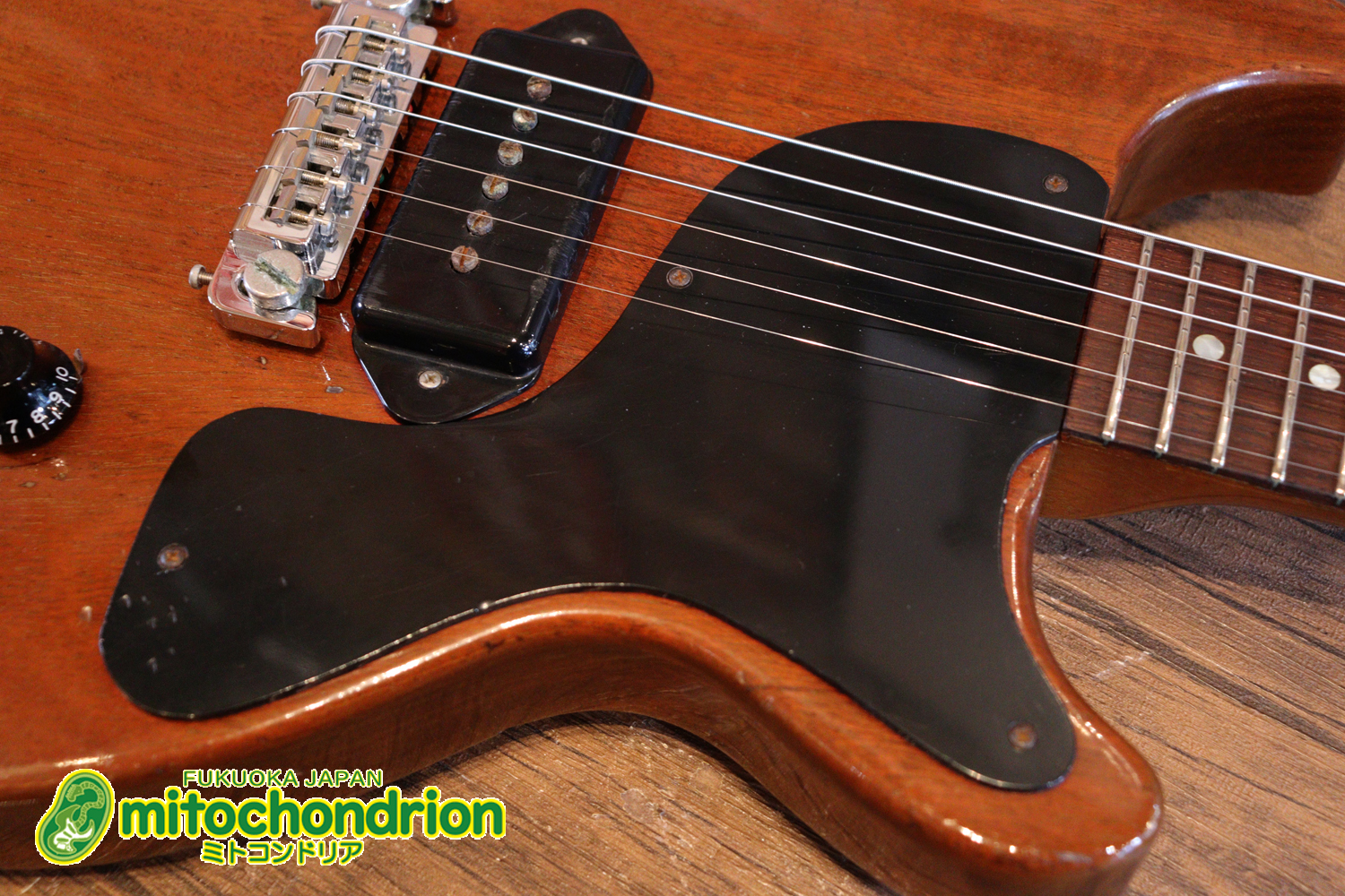 プレイヤーズコンディションのレスポールジュニア、ダブルカッタウェイ！