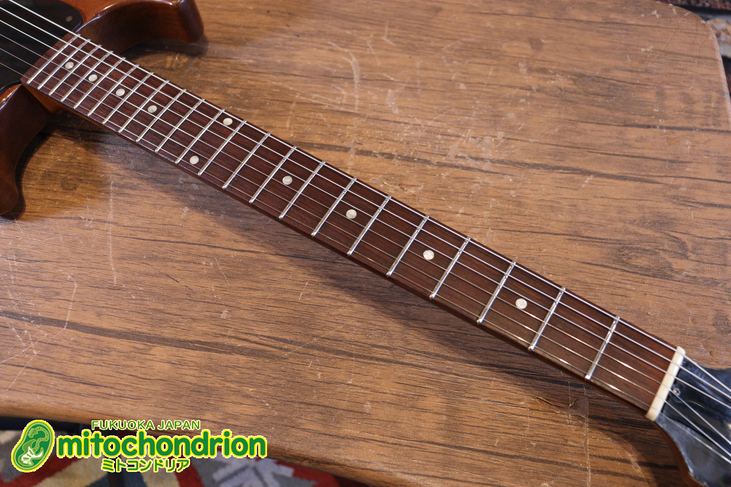 プレイヤーズコンディションのレスポールジュニア、ダブルカッタウェイ！