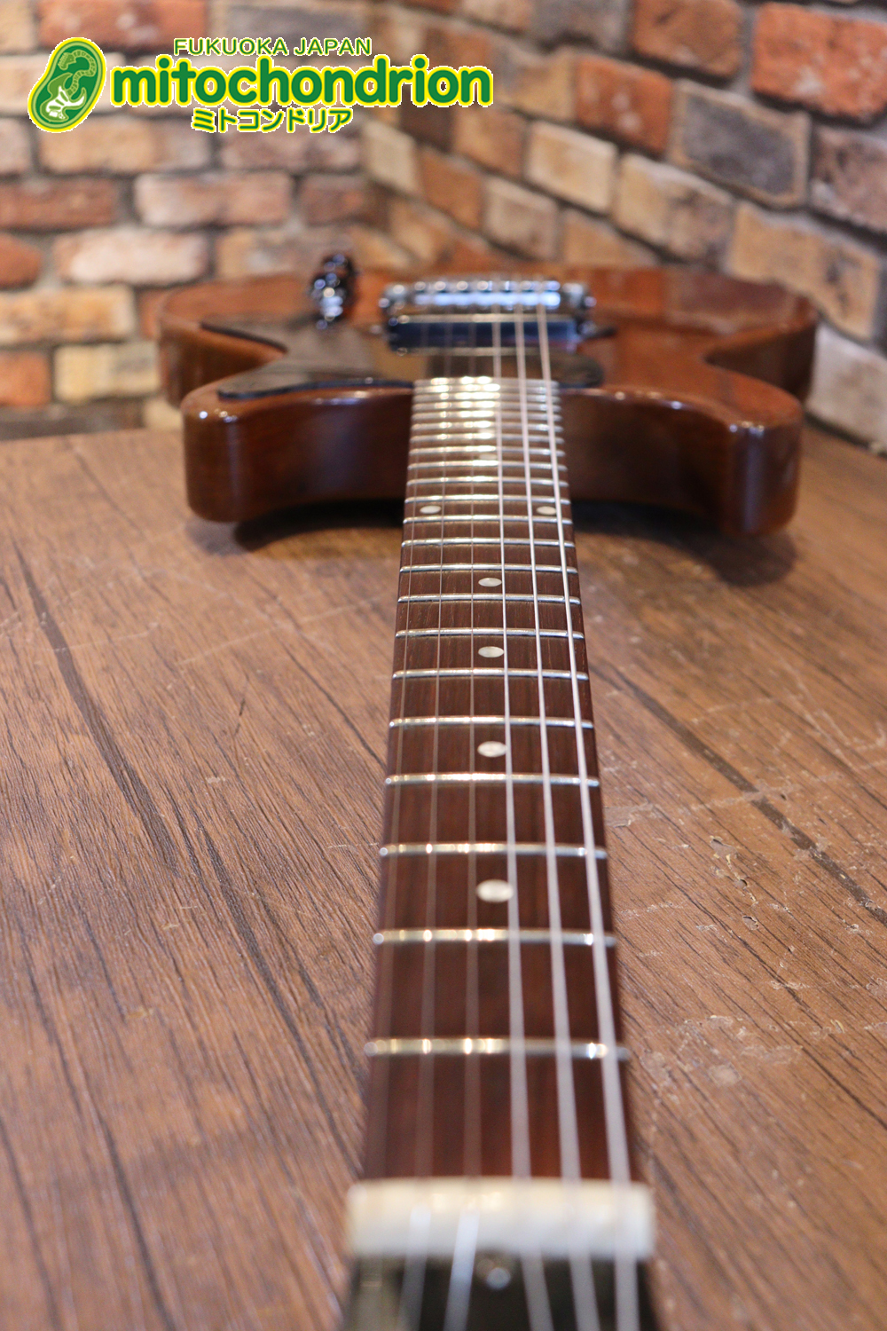 プレイヤーズコンディションのレスポールジュニア、ダブルカッタウェイ！