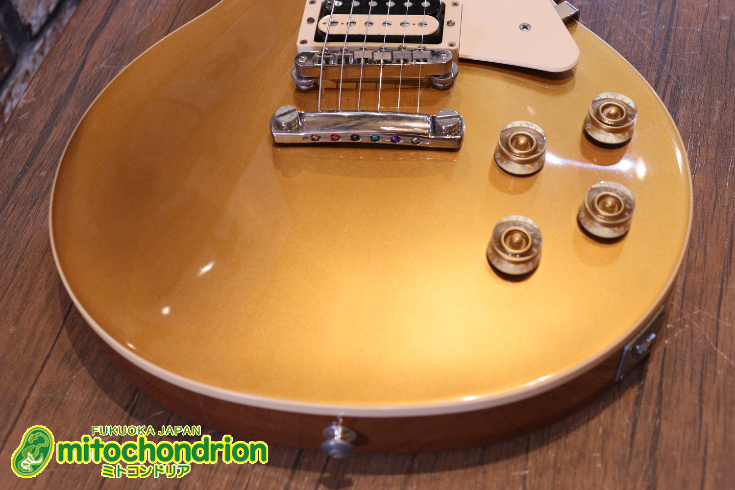 ゼブラビックアップを2基搭載したレスポールクラシックです！