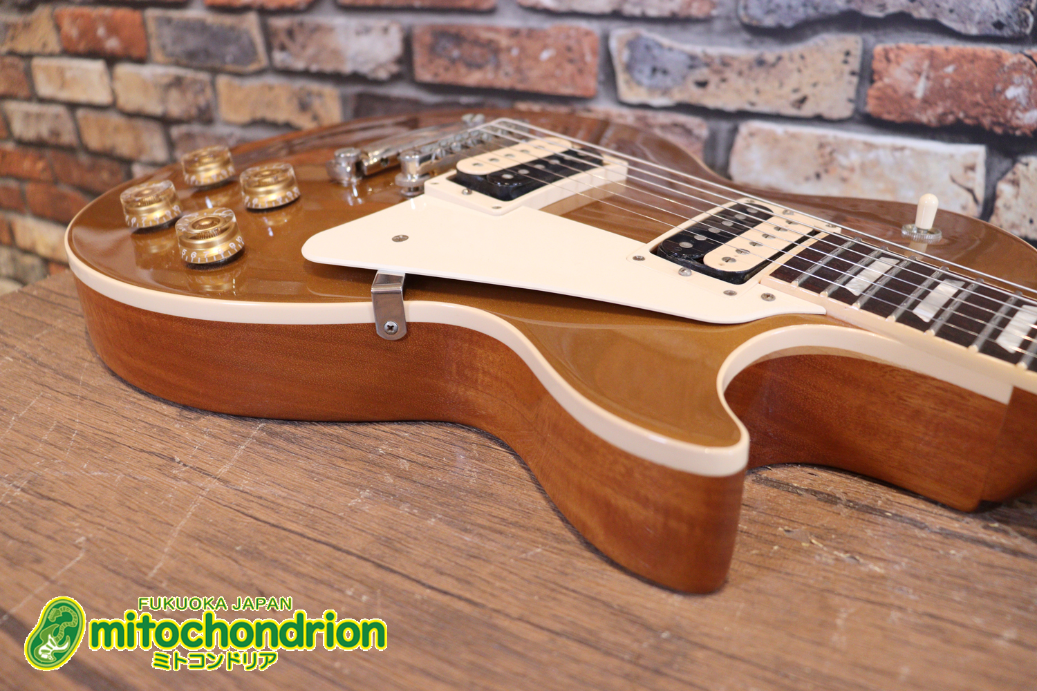 ゼブラビックアップを2基搭載したレスポールクラシックです！