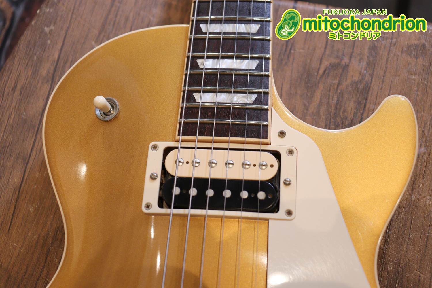 ゼブラビックアップを2基搭載したレスポールクラシックです！