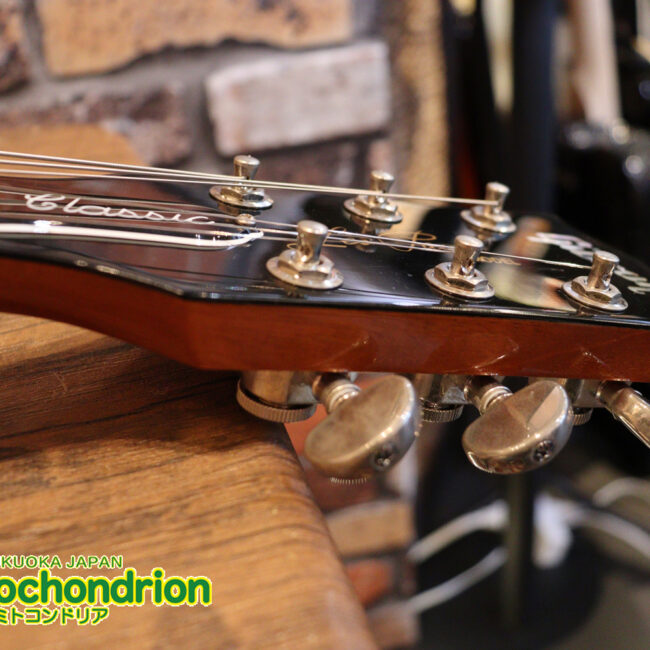 ゼブラビックアップを2基搭載したレスポールクラシックです！