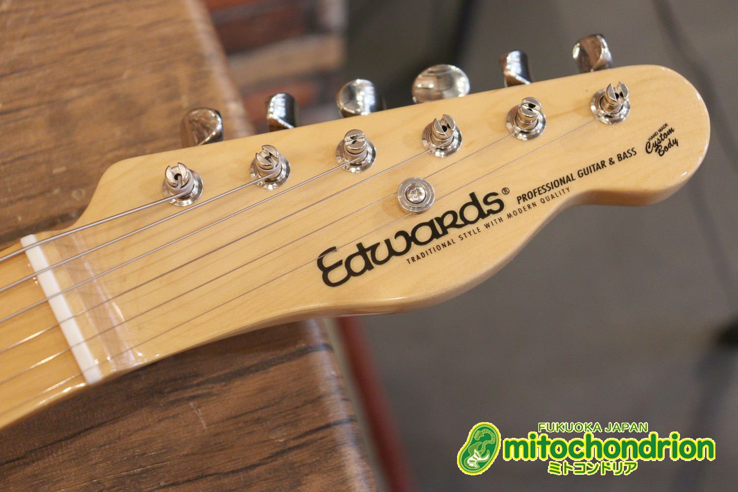 王道のテレキャスターをエドワーズが敬意を払って作った1本！