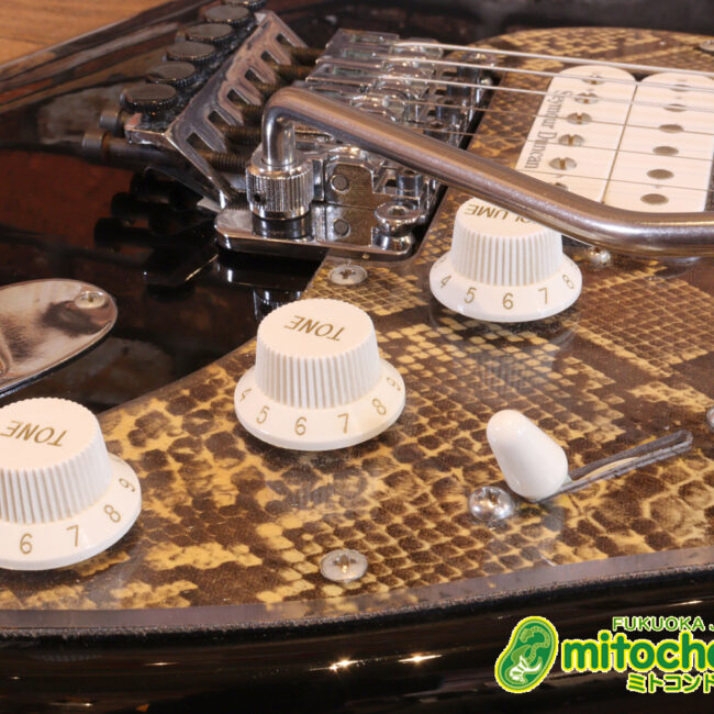 魔改造したフェンダージャパンのラージヘッドモデルです！（ダイナ製）