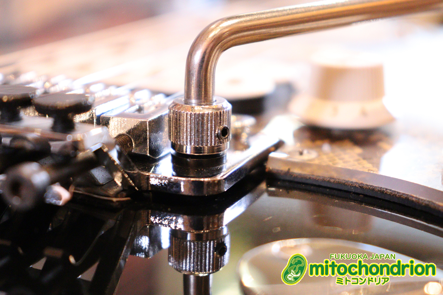 魔改造したフェンダージャパンのラージヘッドモデルです！（ダイナ製）